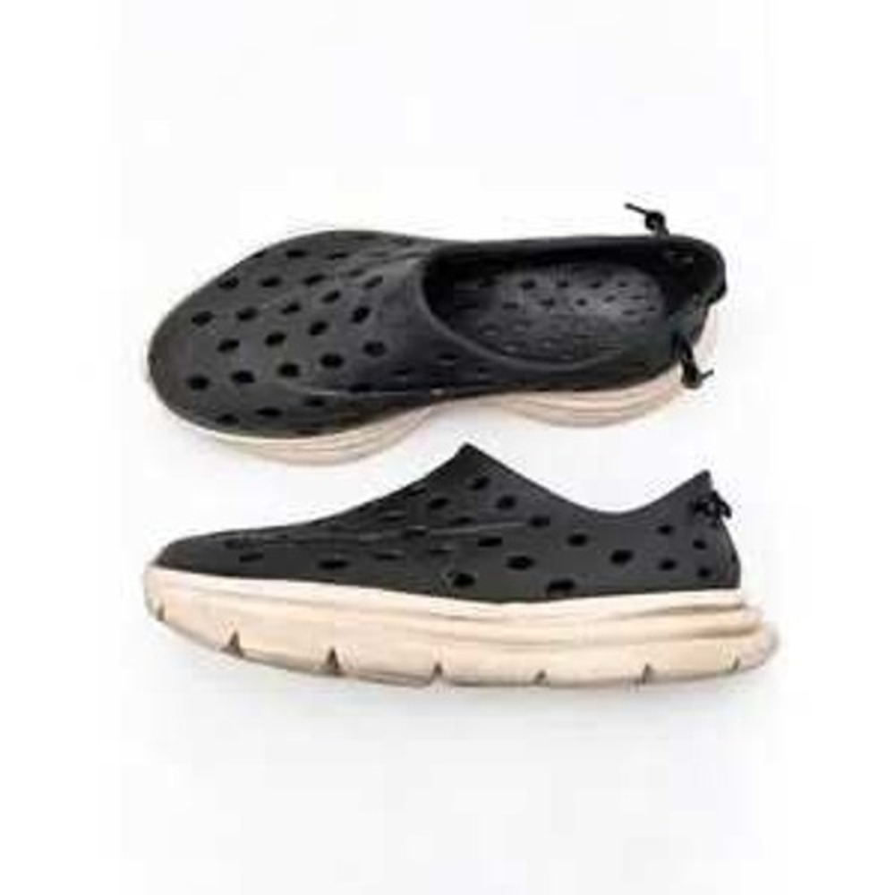 Kane Revive Active Recovery Shoes Black Cream Mens Size 10 Slip On Sneakers - Picture 4 of 10